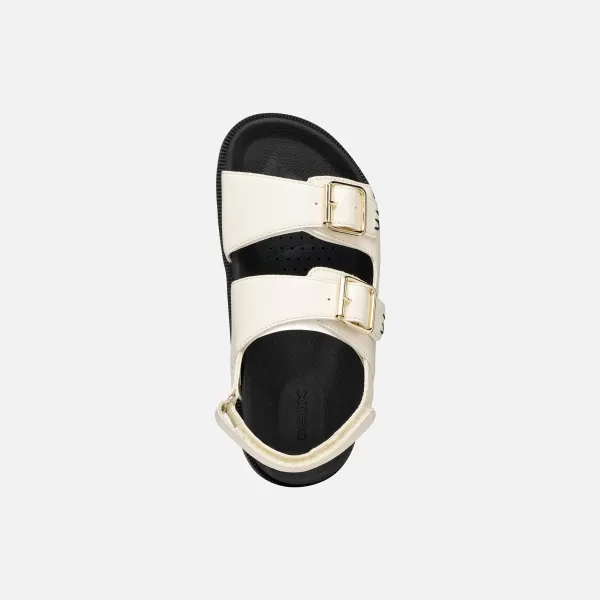  Dievčenské sandále GEOX SANDAL FOAMMENTERA J65P0A000BCC1058 SMOTANOVÁ 