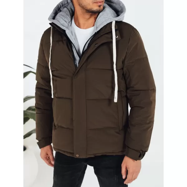  Pánska bunda DSTREET TX5102 HNEDÁ 