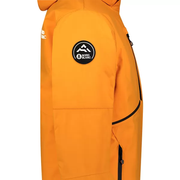  Pánska lyžiarska bunda NORDBLANC BRAN NBWJM8294 ORANŽOVÁ 