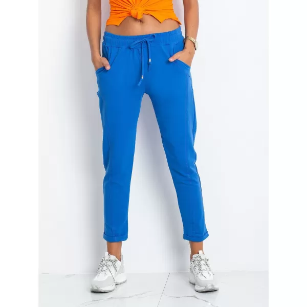  Dámske tepláky BASIC FEEL GOOD RV-DR-3589.10X DARK BLUE 