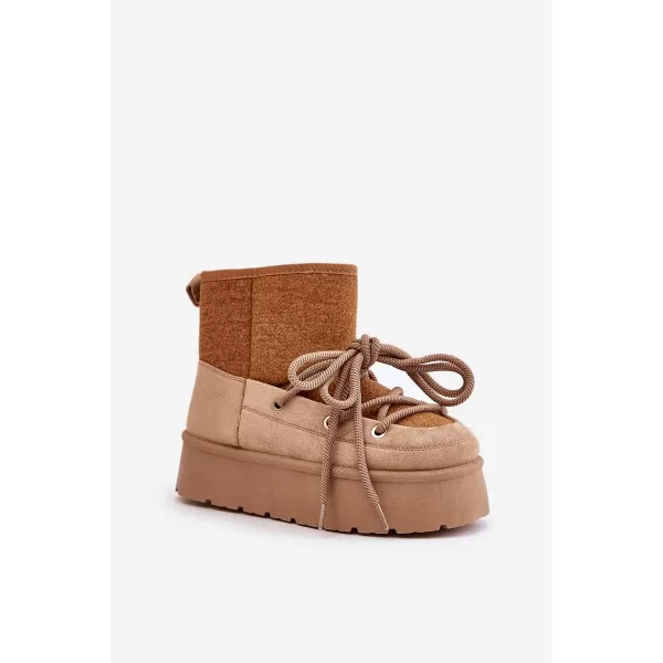  Dámske snehule BOTO MAVORA 34284 KHAKI 