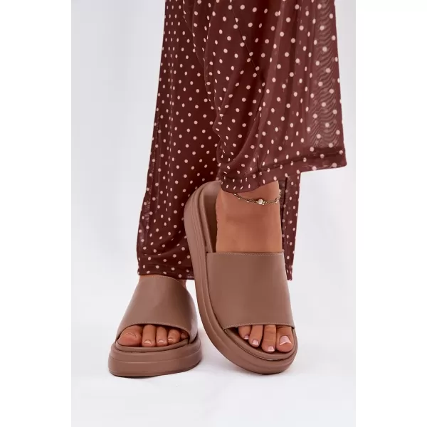  Dámske šľapky BOTO TANELISSE 41301 KHAKI 