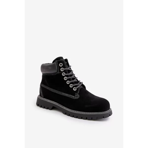  Pánske topánky BIG STAR OO174138 BLACK Big Star Shoes 