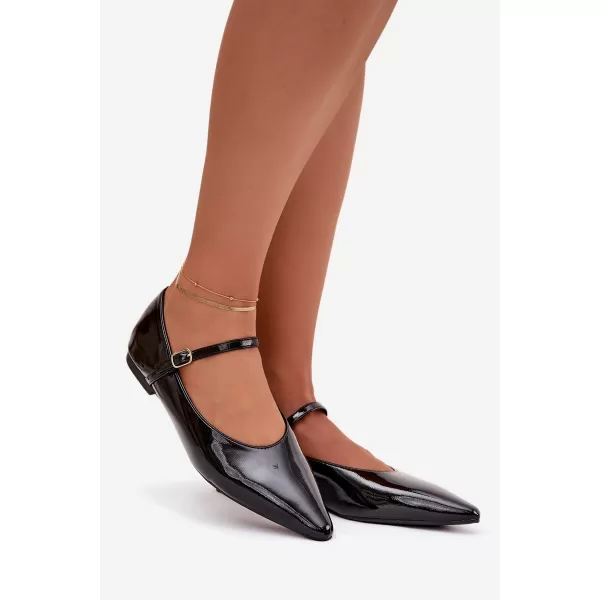  Dámske baleríny BOTO JARELLE 40675 BLACK 