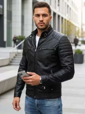 Pánska bunda DSTREET TX3265 ČIERNA