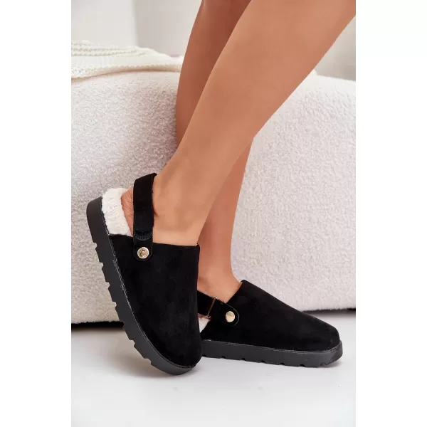  Dámske šľapky BOTO LINNEOLA 34719 BLACK 