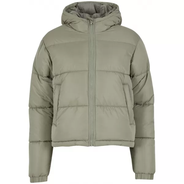  Dámska bunda URBAN CLASSICS TB7587 BLEDÝ OLIV 