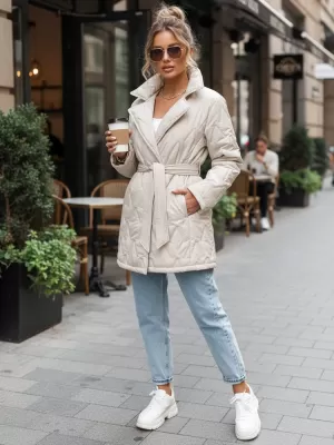 Dámska bunda DSTREET TY5587 BIELA