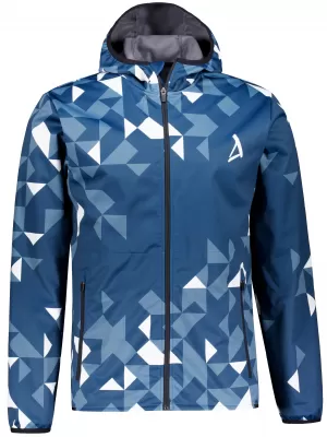 Pánska softshellová bunda premium ALTISPORT VOJ/ALM108JACK01 NÁMORNÁ MODRÁ/BIELA