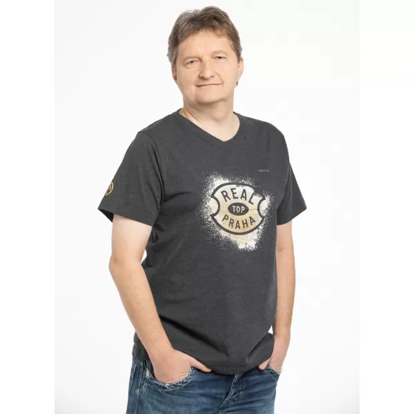  Pánske tričko SAM 73 PROKREPU 004 ŠEDÁ 
