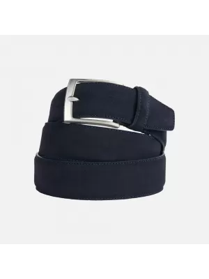 Pánsky opasok GEOX G011352 TMAVO MODRÁ