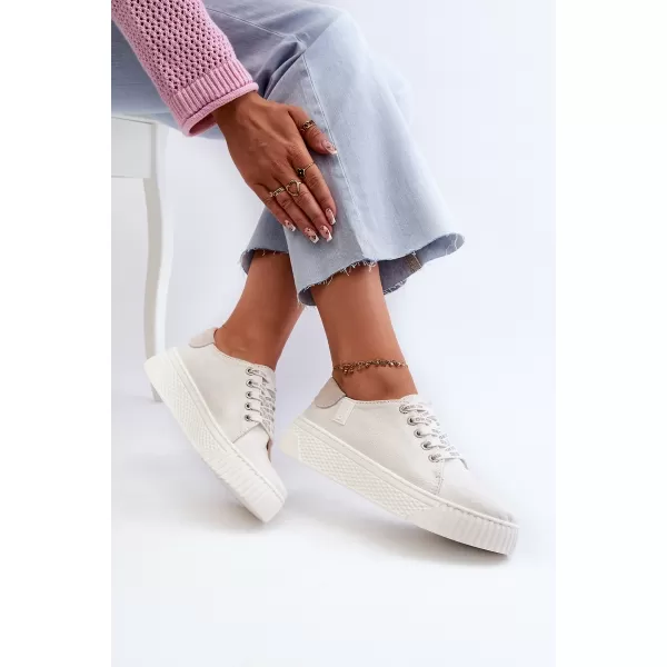  Dámske tenisky BIG STAR NN276001 WHITE Big Star Shoes 