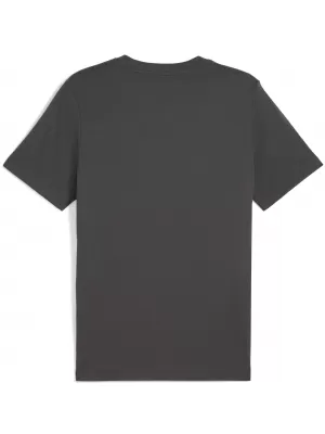 Pánske tričko PUMA TECH GRAPHIC TEE 688227-44 TMAVOŠEDÁ