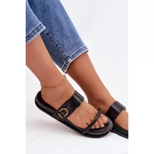  Dámske šľapky BOTO SARILISSE 41609 BLACK 