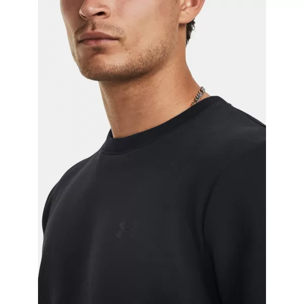  Pánska mikina UNDER ARMOUR UA UNSTOPPABLE FLC CREW 1381688-001 ČIERNA 