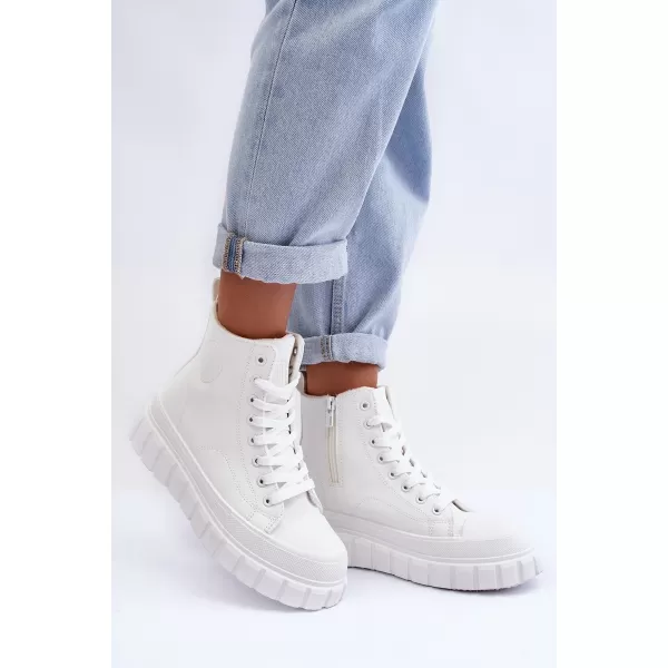  Dámske tenisky BIG STAR MM274624 WHITE Big Star Shoes 