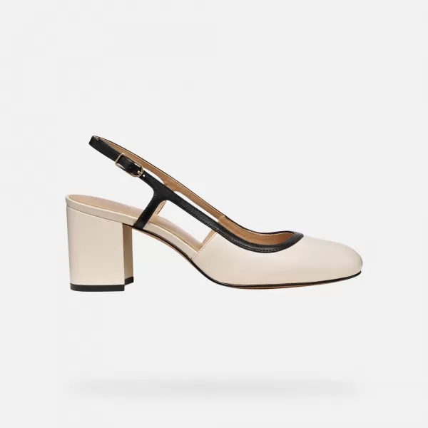  Dámske topánky GEOX VIRNILISA 65 G013226 SMOTANOVÁ 