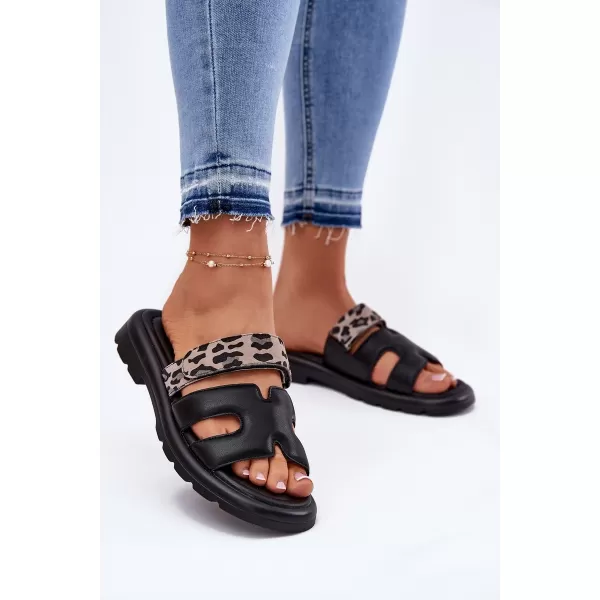  Dámske sandále VINCEZA 66769 BLACK 