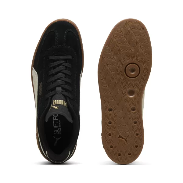  Čižmy PUMA CLUB II ERA SUEDE 400717_01 PUMA ČIERNA/ALPSKÝ SNEH/GUMA 