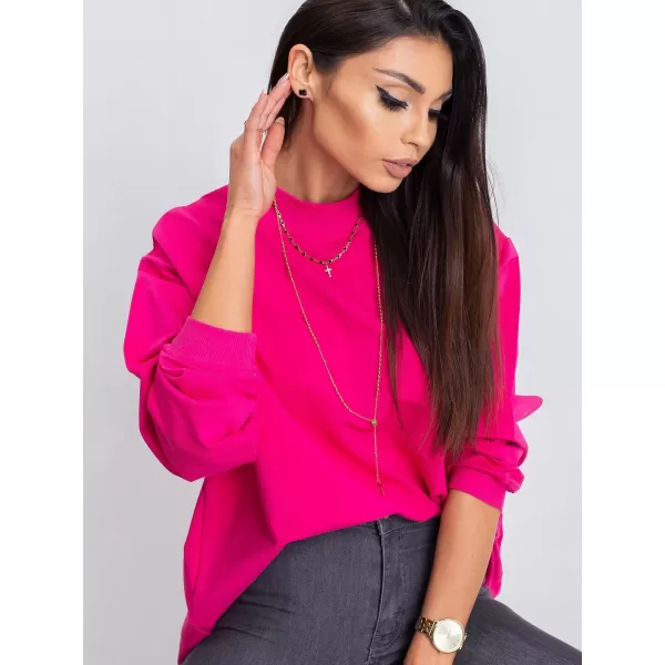  Dámska mikina BASIC FEEL GOOD RV-BL-5185.79P FUCHSIA 