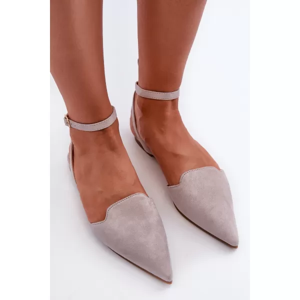  Dámske baleríny BOTO ELLESARA 32771 GREY 