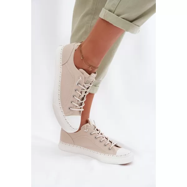  Dámske tenisky BIG STAR TT274387 BEIGE Big Star Shoes 
