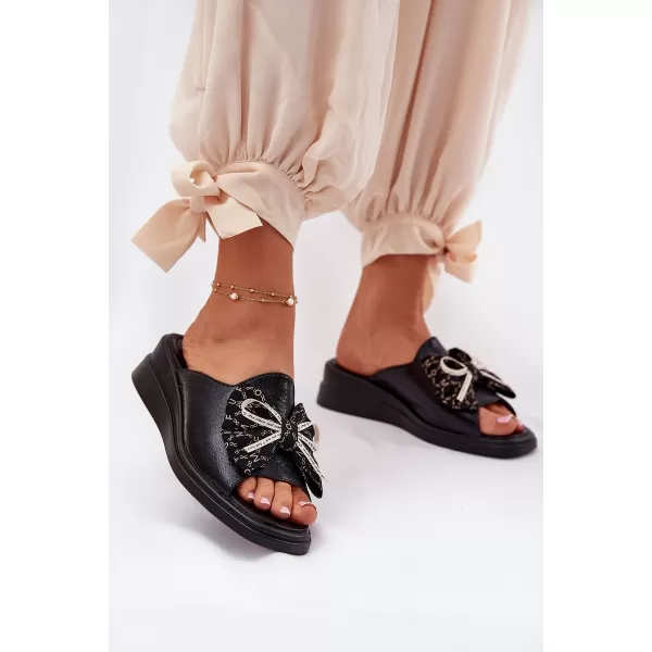  Dámske šľapky BOTO MOONZELLA 36862 BLACK 