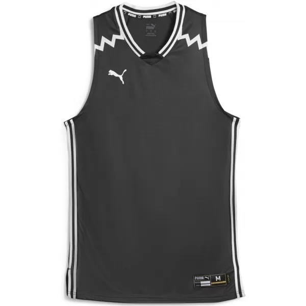  Pánske funkčné tričko PUMA HOOPS TEAM GAME JERSEY 676628-01 PUMA ČIERNA 