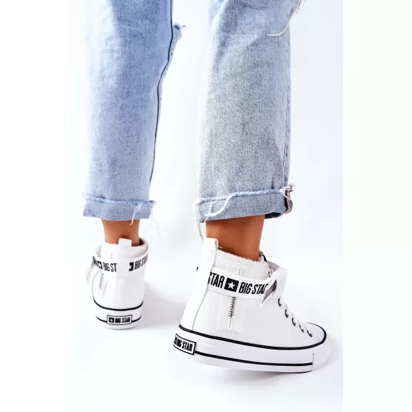  Dámske tenisky BIG STAR GG274027 WHITE Big Star Shoes 