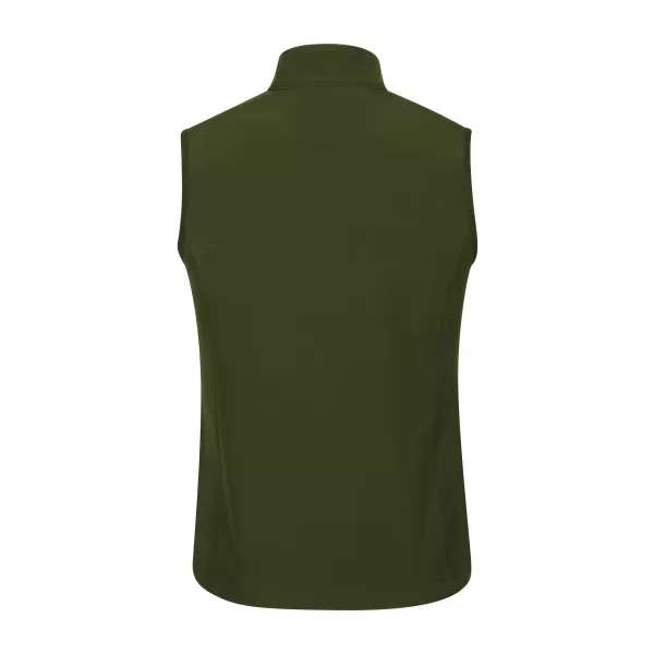  Pánska softshellová vesta ALTISPORT NoPrint NP/ALM865 MILITARY 
