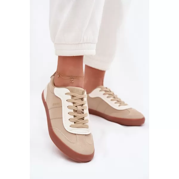 Dámske tenisky BIG STAR TT274420 BEIGE Big Star Shoes 