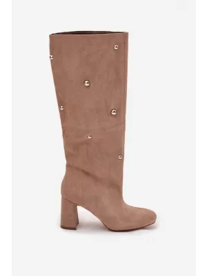 Dámske čižmy BOTO LUCINDA 40118 KHAKI