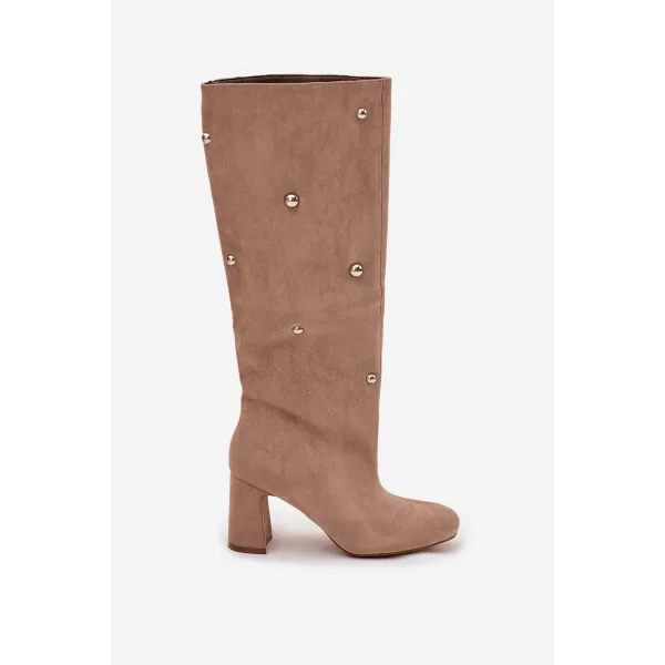  Dámske čižmy BOTO LUCINDA 40118 KHAKI 