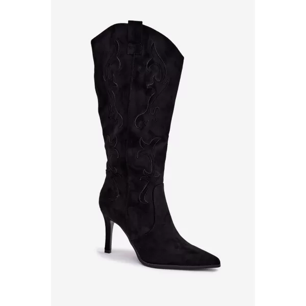  Dámske čižmy BOTO BELONIA 40917 BLACK 
