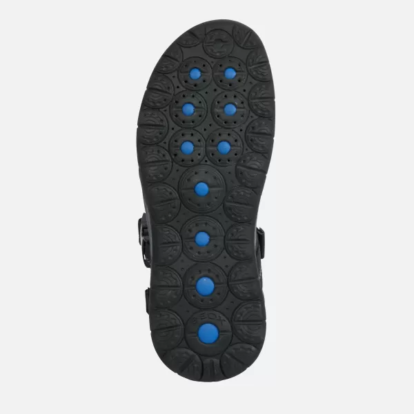  Pánske sandále GEOX SPHERICA EC5 G014392 ČIERNA 