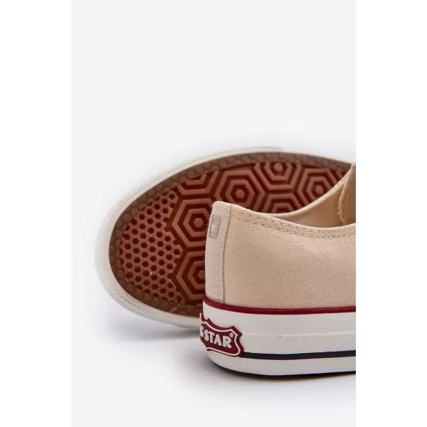  Pánske tenisky BIG STAR NN174058 BEIGE Big Star Shoes 