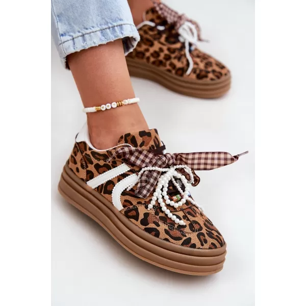  Dámske tenisky BOTO VINNESS 36212 LEOPARD 