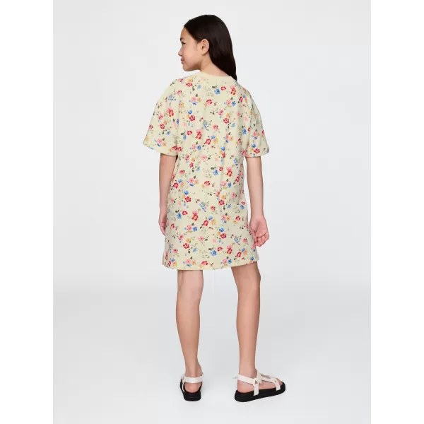  Detské šaty GAP LOGO DRESS 781767-01 SP MULTI FLORAL 