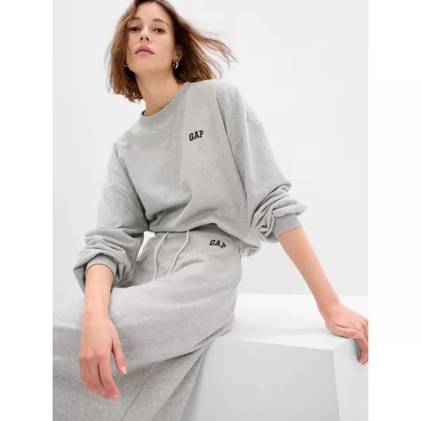  Dámska mikina GAP LOGO VOLUME SLEEVE SWEATSHIRT 476351-02 LIGHT HEATHER GREY 