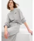 Dámska mikina GAP LOGO VOLUME SLEEVE SWEATSHIRT 476351-02 LIGHT HEATHER GREY