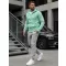 Pánska mikina DSTREET BX5231 SVETLO ZELENÁ