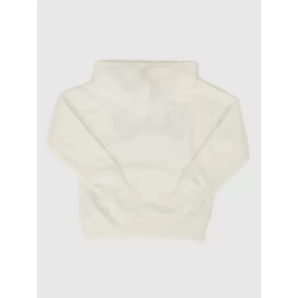  Detská mikina GAP LOGO PULLOVER HOODIE 781865-00 NEW OFF WHITE 