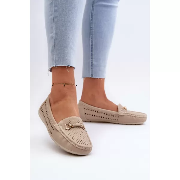  Dámske mokasíny BOTO RASIRNA 31619 BEIGE 