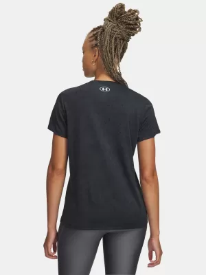 Dámske tričko UNDER ARMOUR TECH PIXELATE SSC 6012302-001 ČIERNA
