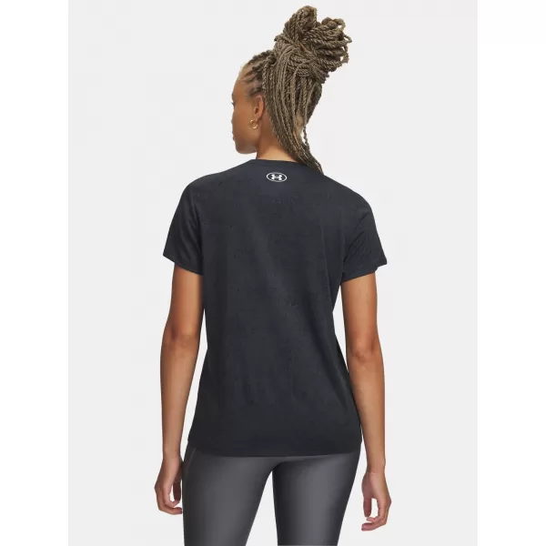  Dámske tričko UNDER ARMOUR TECH PIXELATE SSC 6012302-001 ČIERNA 