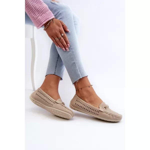  Dámske mokasíny BOTO RASIRNA 31619 BEIGE 