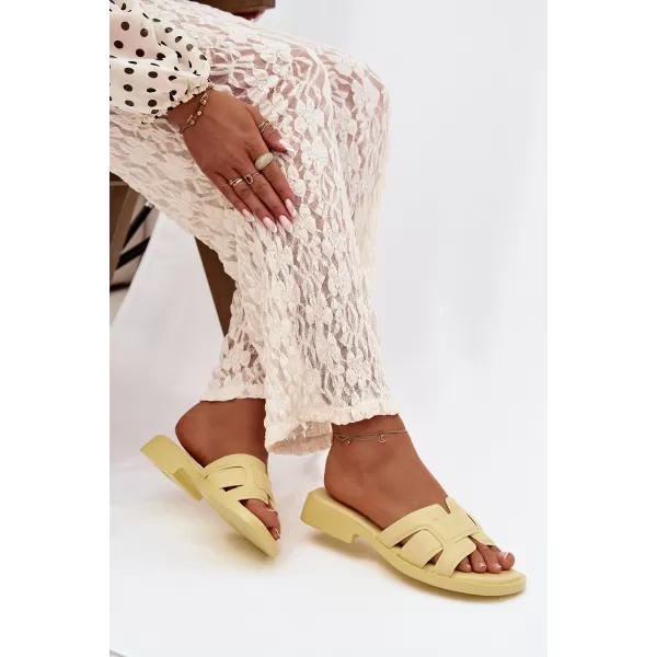  Dámske šľapky BOTO LORANIA 41239 YELLOW 