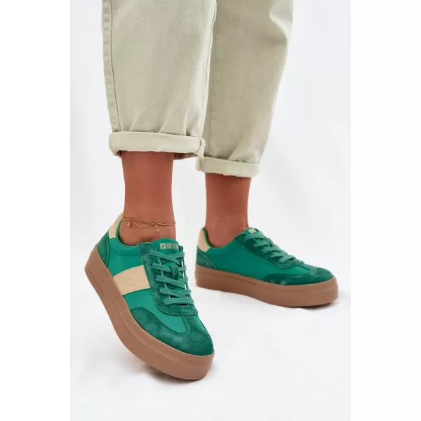  Dámske tenisky BIG STAR TT274163 GREEN Big Star Shoes 