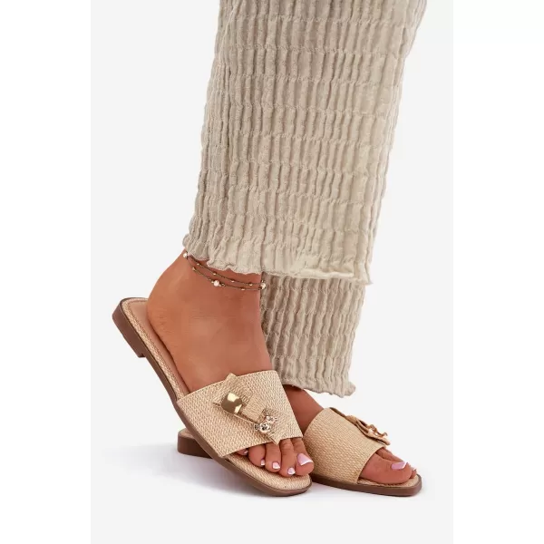  Dámske šľapky BOTO SALLARIELA 37528 BEIGE 