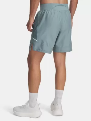 Pánske šortky UNDER ARMOUR UA LAUNCH PRO 2N1 7'' SHORTS 1376831-323 ZELENÁ